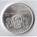 1976 - CANADA XXI Olimpiade 10 Dollari 2° Serie Antica Olimpia Fdc